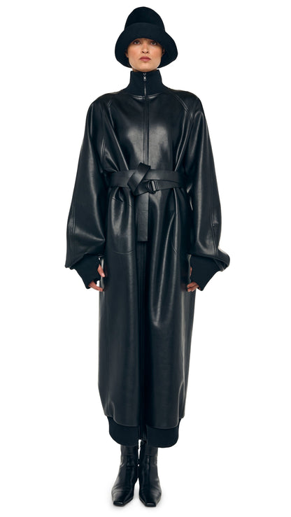 OS TURTLE BOMBER JACKET Black | Norma Kamali Women