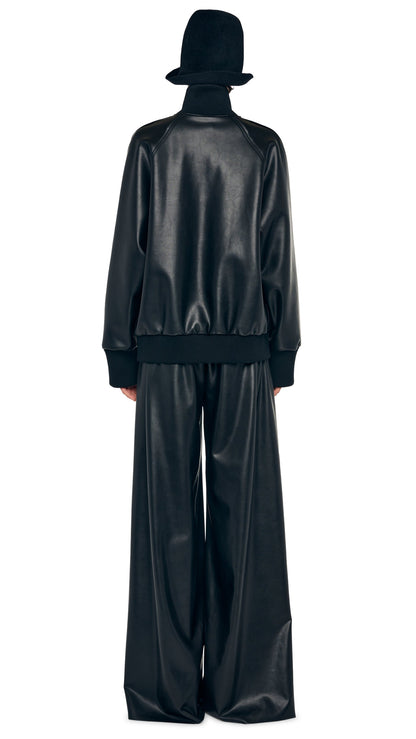OS TURTLE BOMBER JACKET TO HIP Black | Norma Kamali Women
