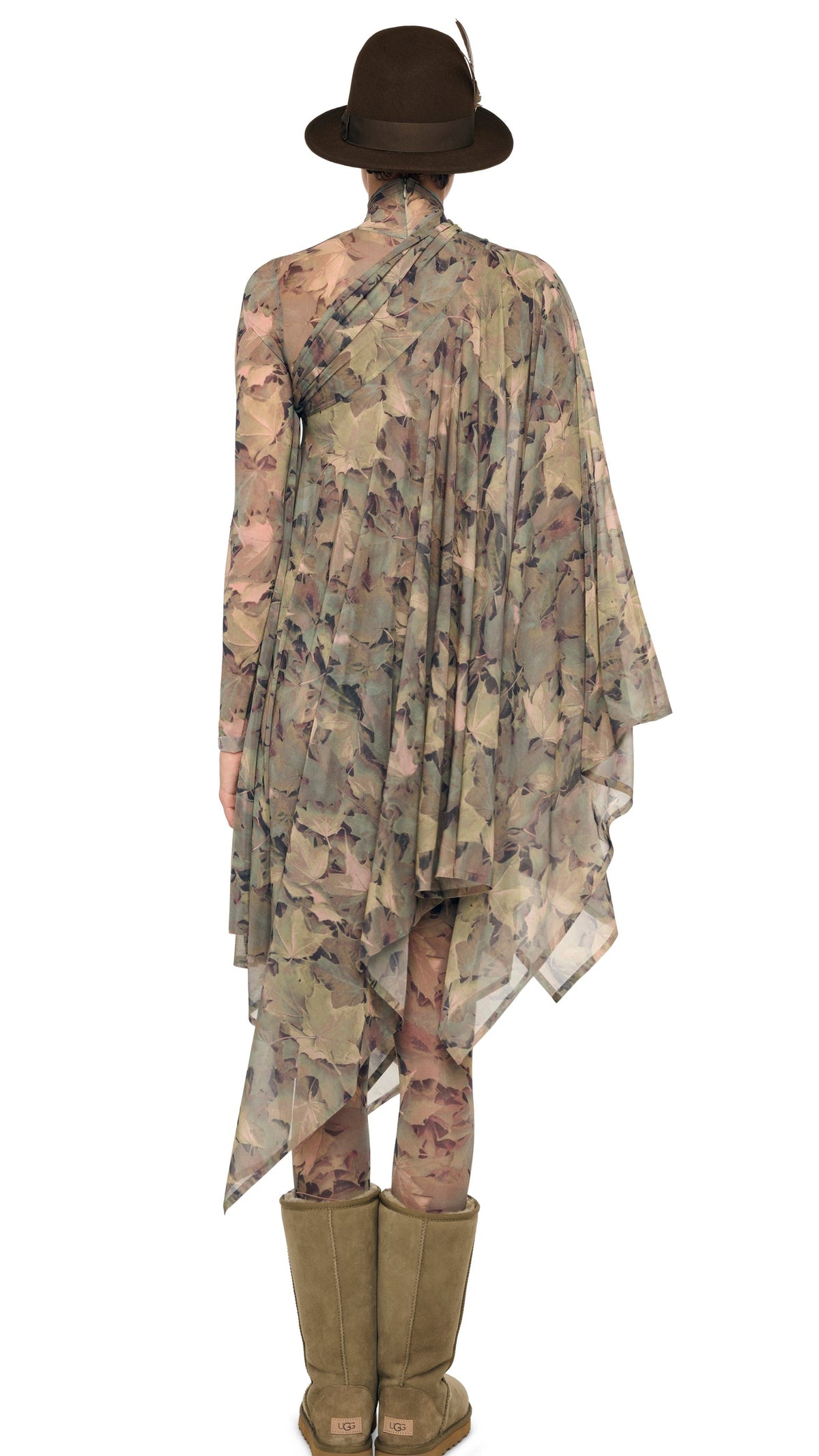 CONVERTIBLE MIDCALF Autumn Leaves | Norma Kamali Women