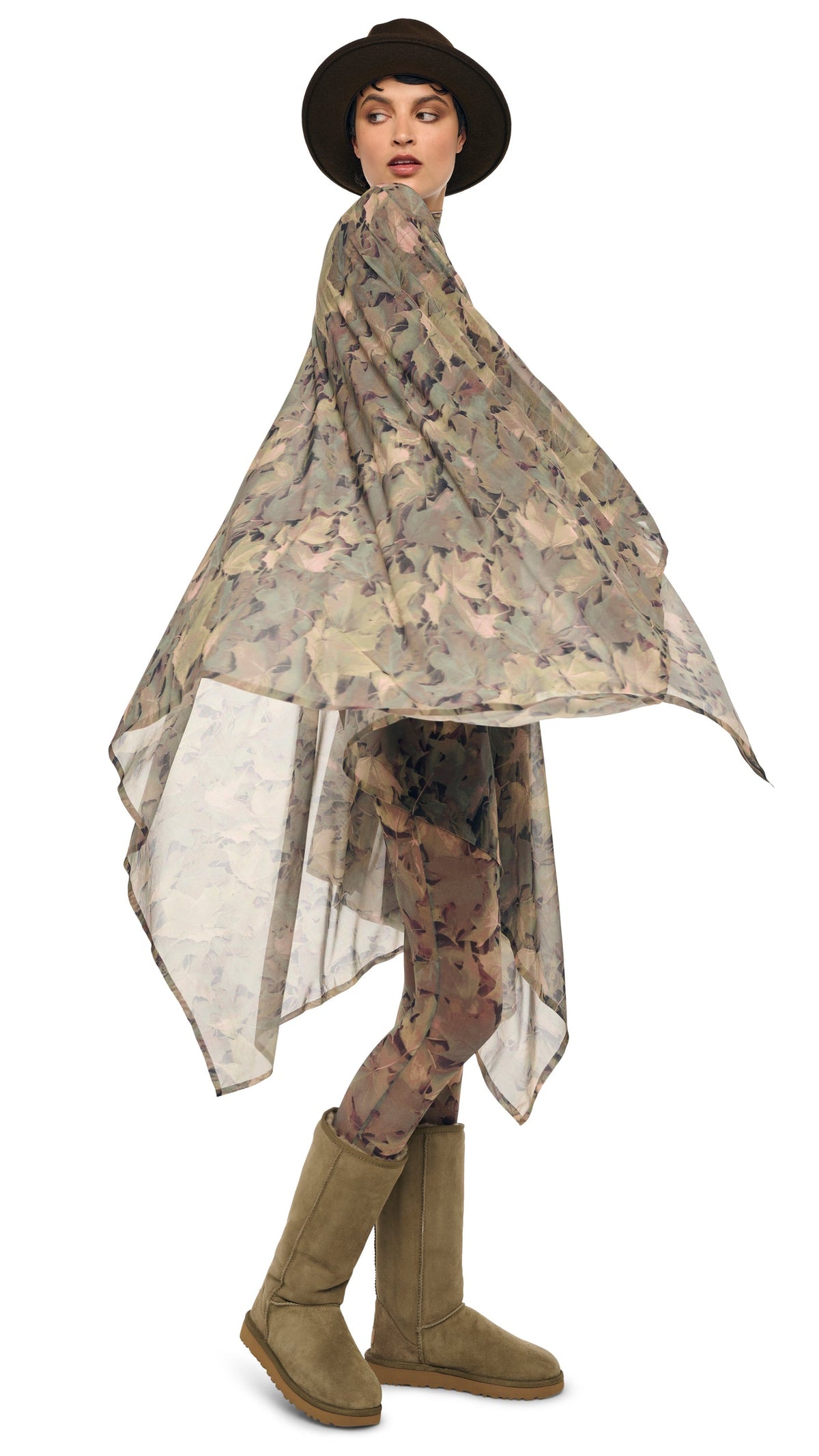 CONVERTIBLE MIDCALF Autumn Leaves | Norma Kamali Women