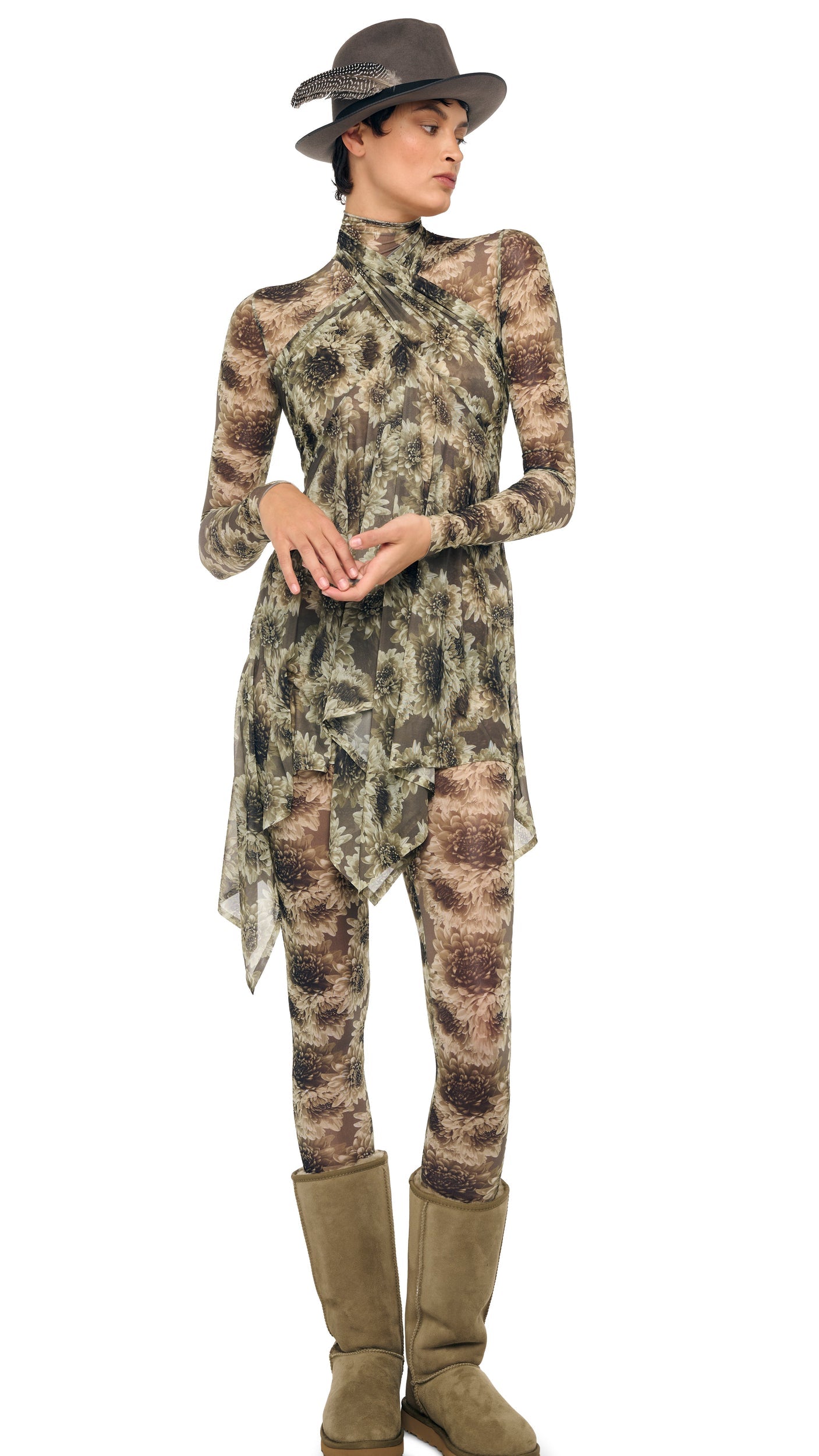 CONVERTIBLE Fall Flowers | Norma Kamali Women