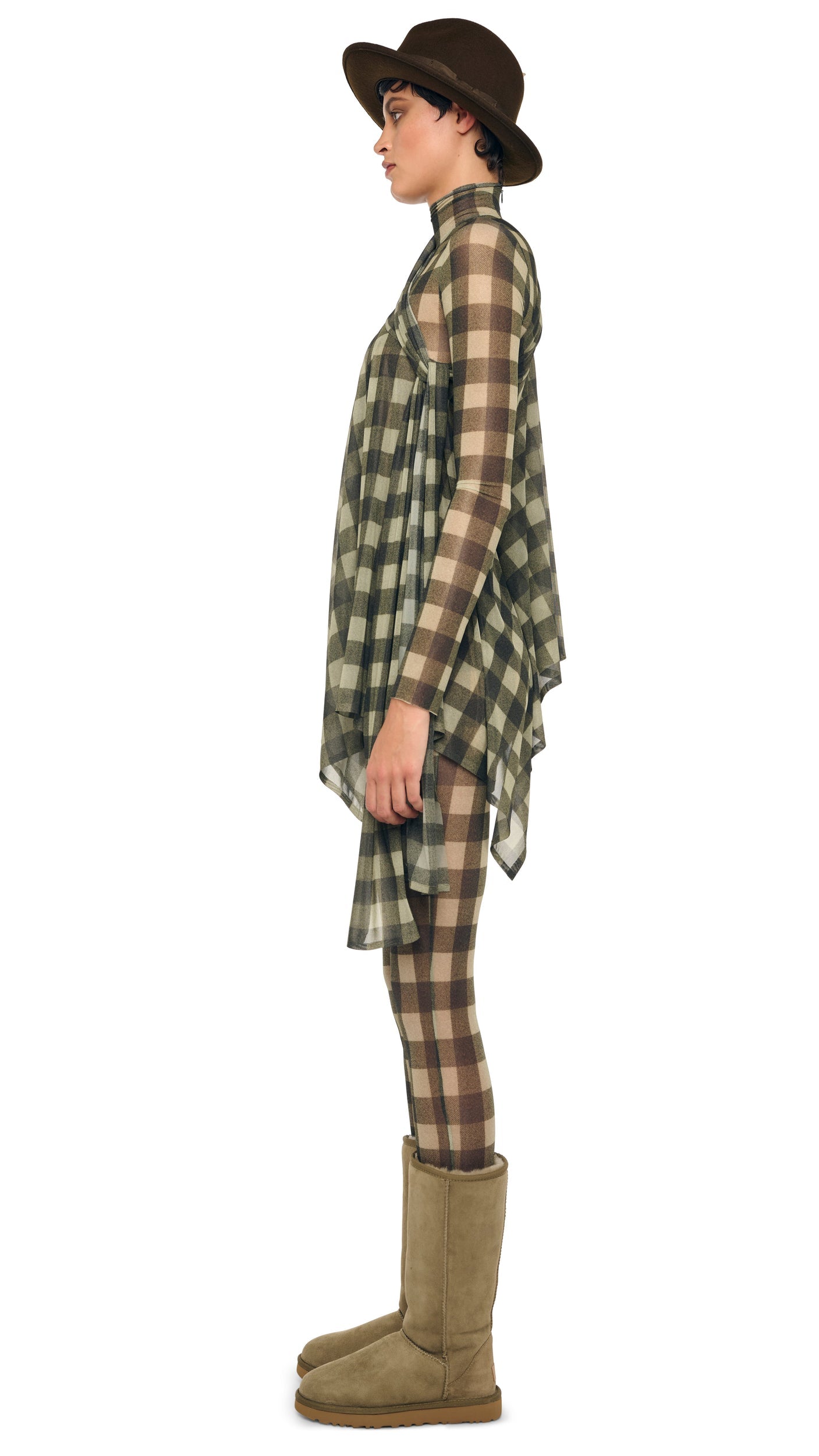 CONVERTIBLE Bark Box Plaid | Norma Kamali Women