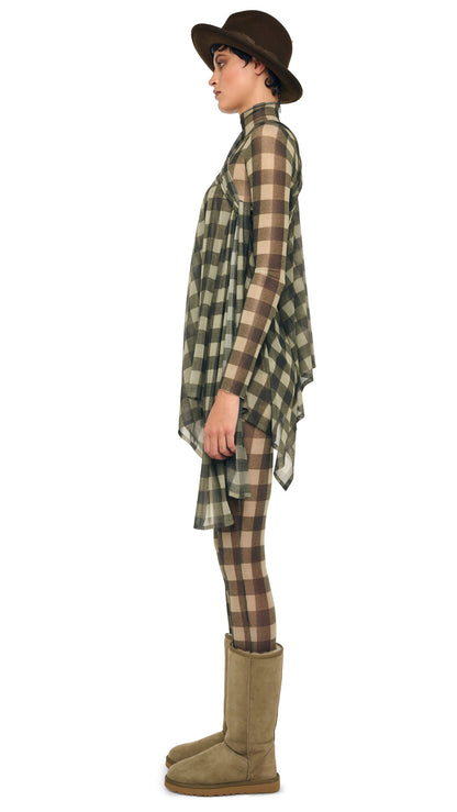 CONVERTIBLE Bark Box Plaid | Norma Kamali Women