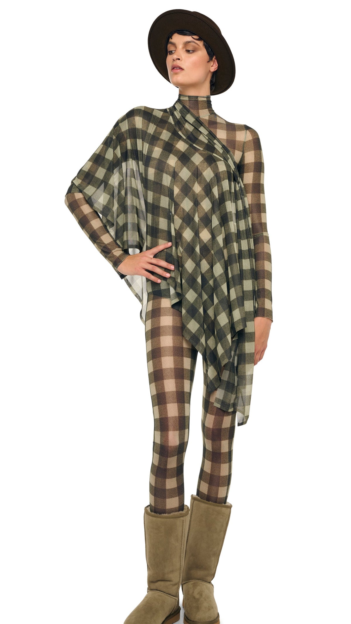CONVERTIBLE Bark Box Plaid | Norma Kamali Women