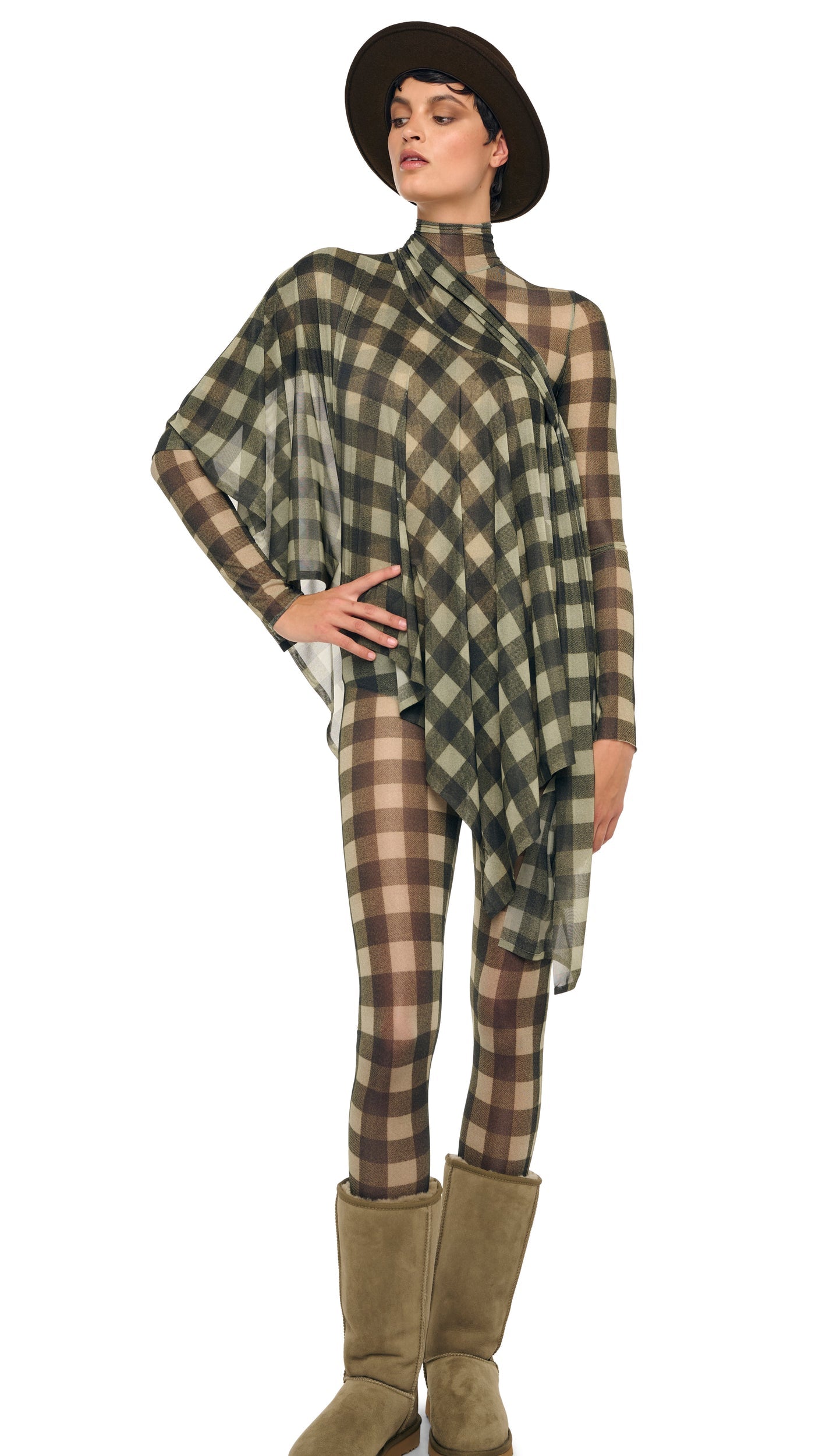 CONVERTIBLE Bark Box Plaid | Norma Kamali Women