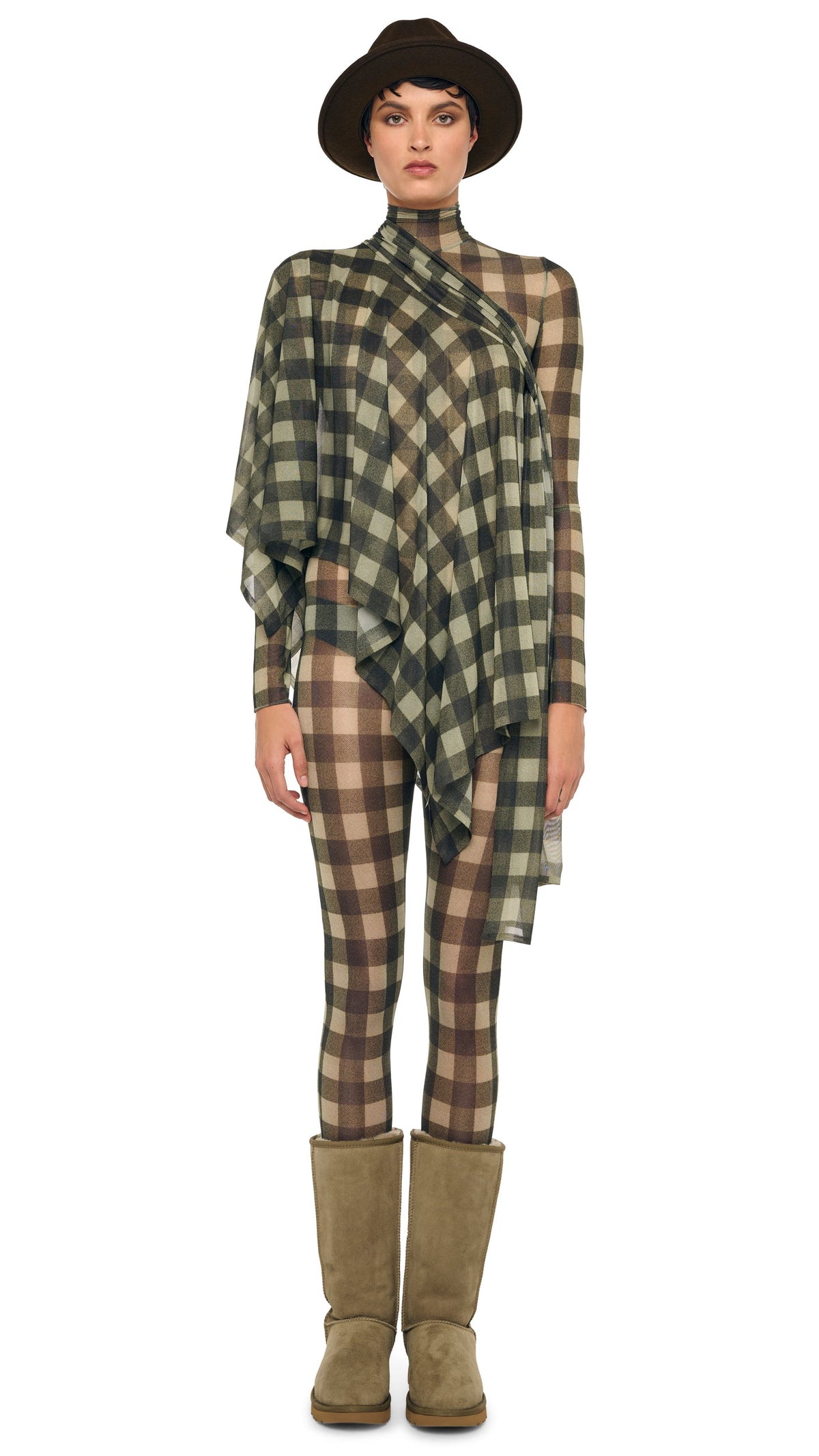 CONVERTIBLE Bark Box Plaid | Norma Kamali Women
