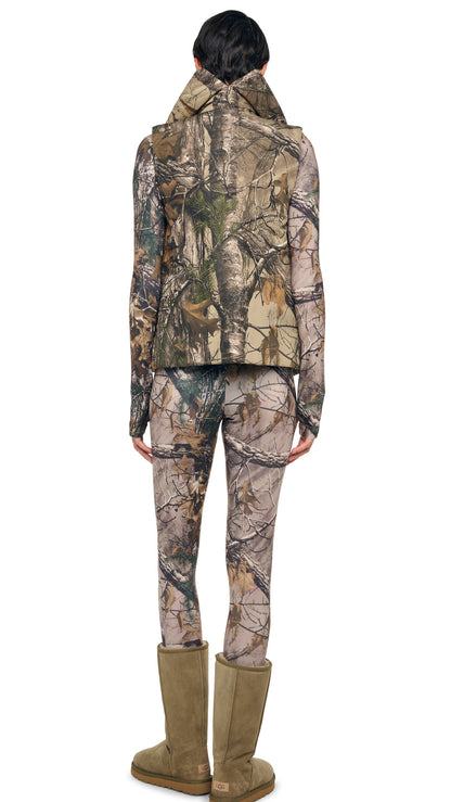 SLEEVELESS SLEEPING BAG VEST Trees | Norma Kamali Women