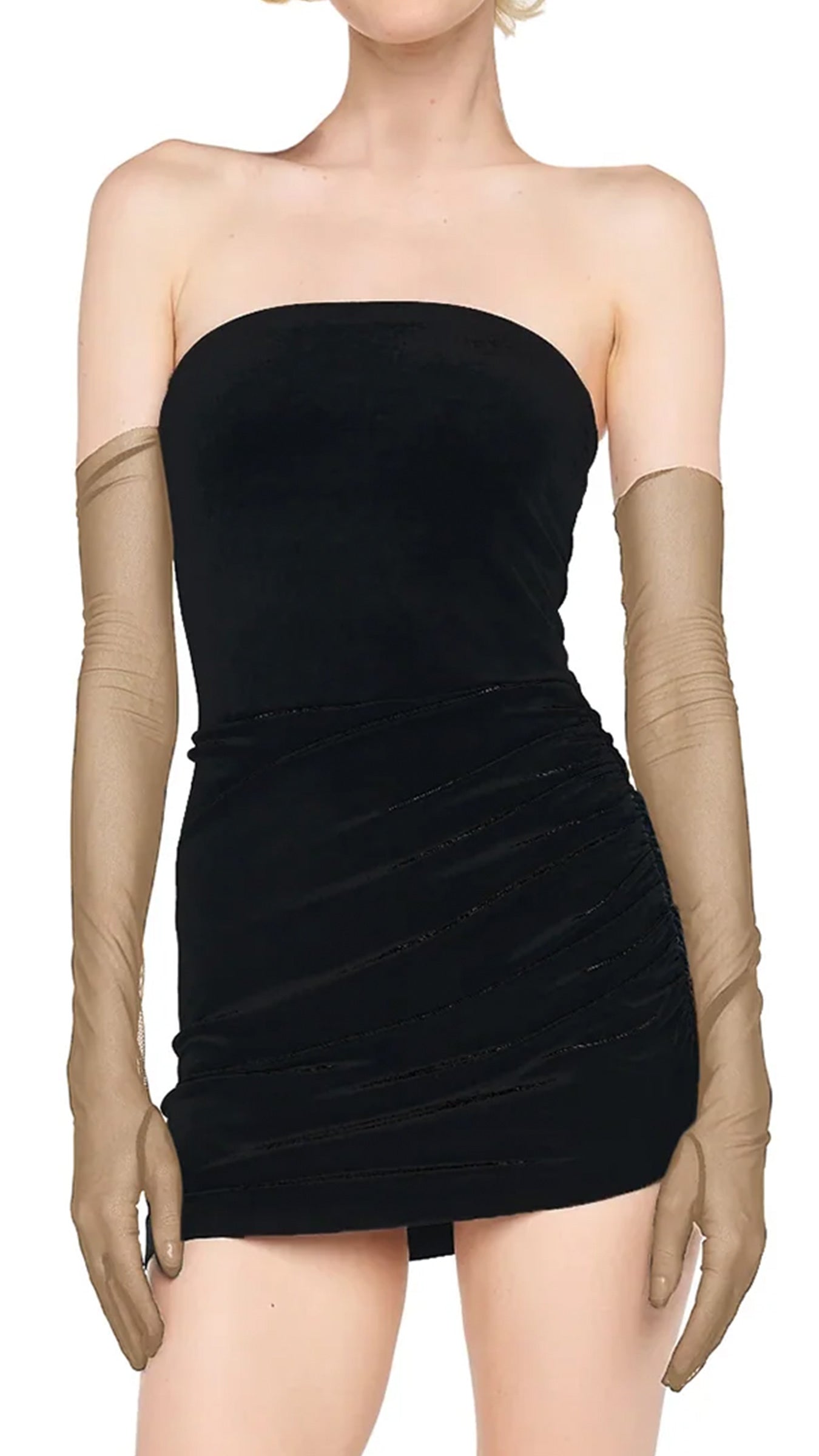 LONG GLOVES Elm | Norma Kamali Women
