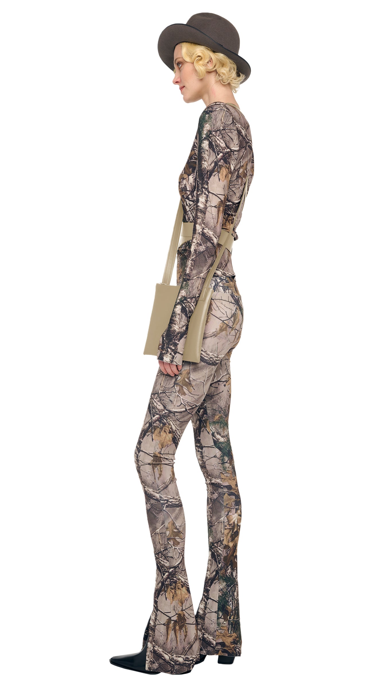 MID BELT XL Elm | Norma Kamali Women