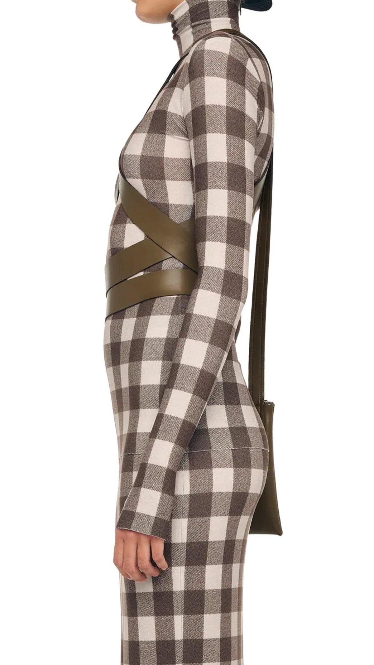MID BELT XL Bark | Norma Kamali Women