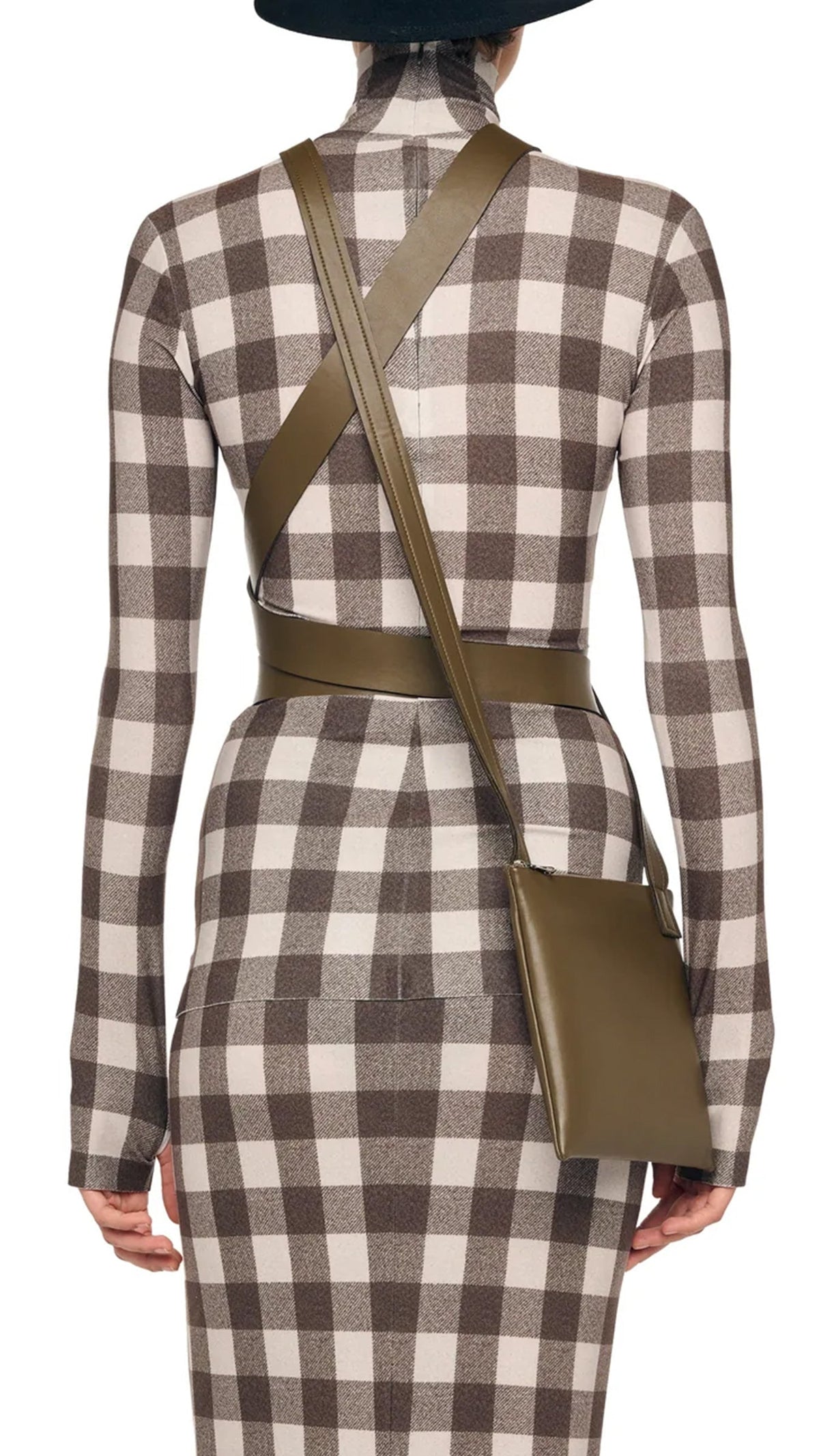 MID BELT XL Bark | Norma Kamali Women