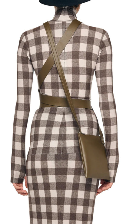 MID BELT XL Bark | Norma Kamali Women