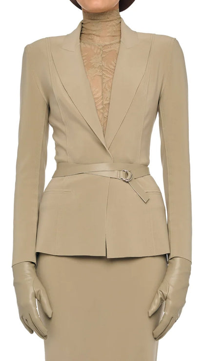 SKINNY BELT XL Elm | Norma Kamali Women