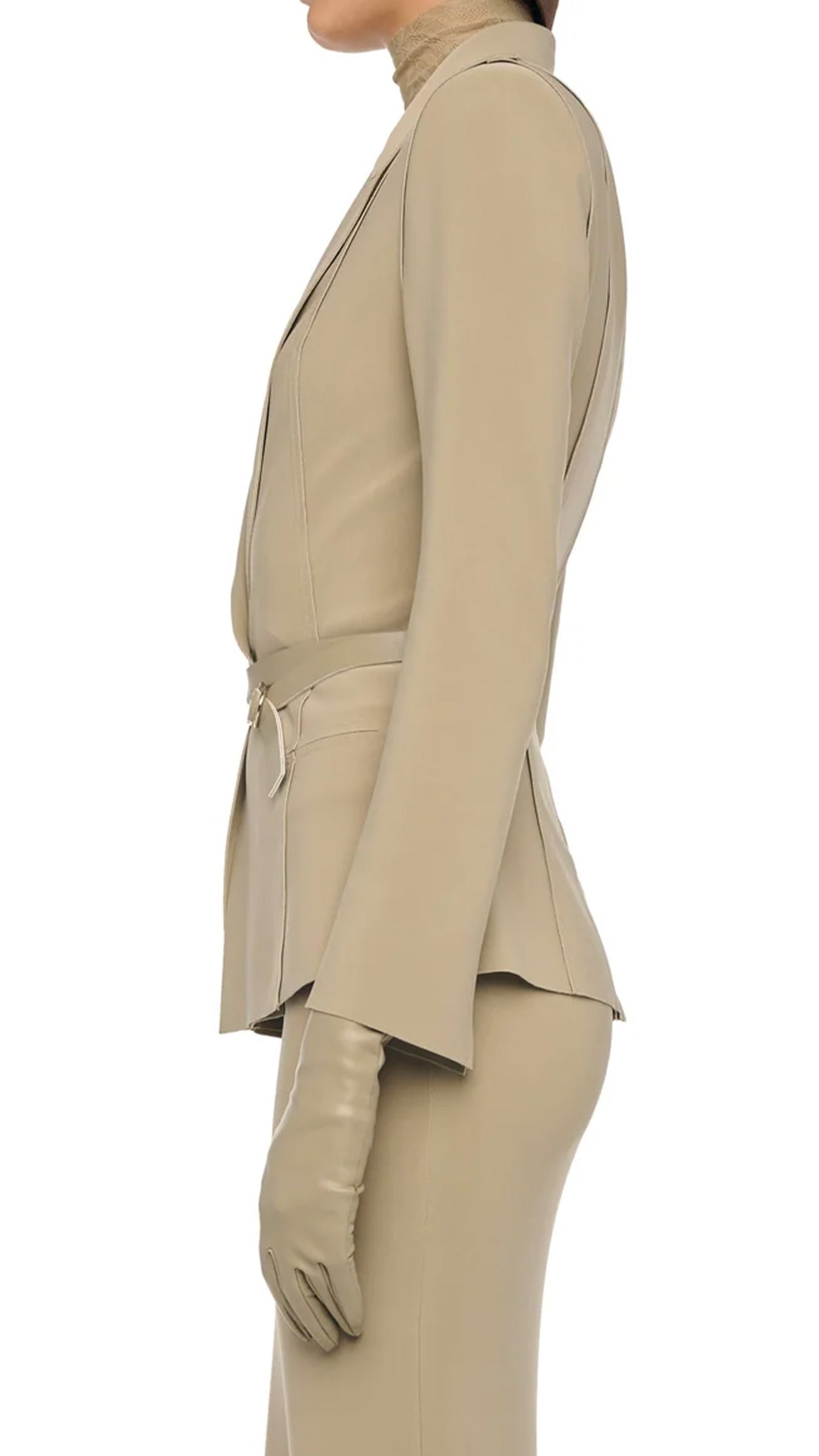 SKINNY BELT XL Elm | Norma Kamali Women