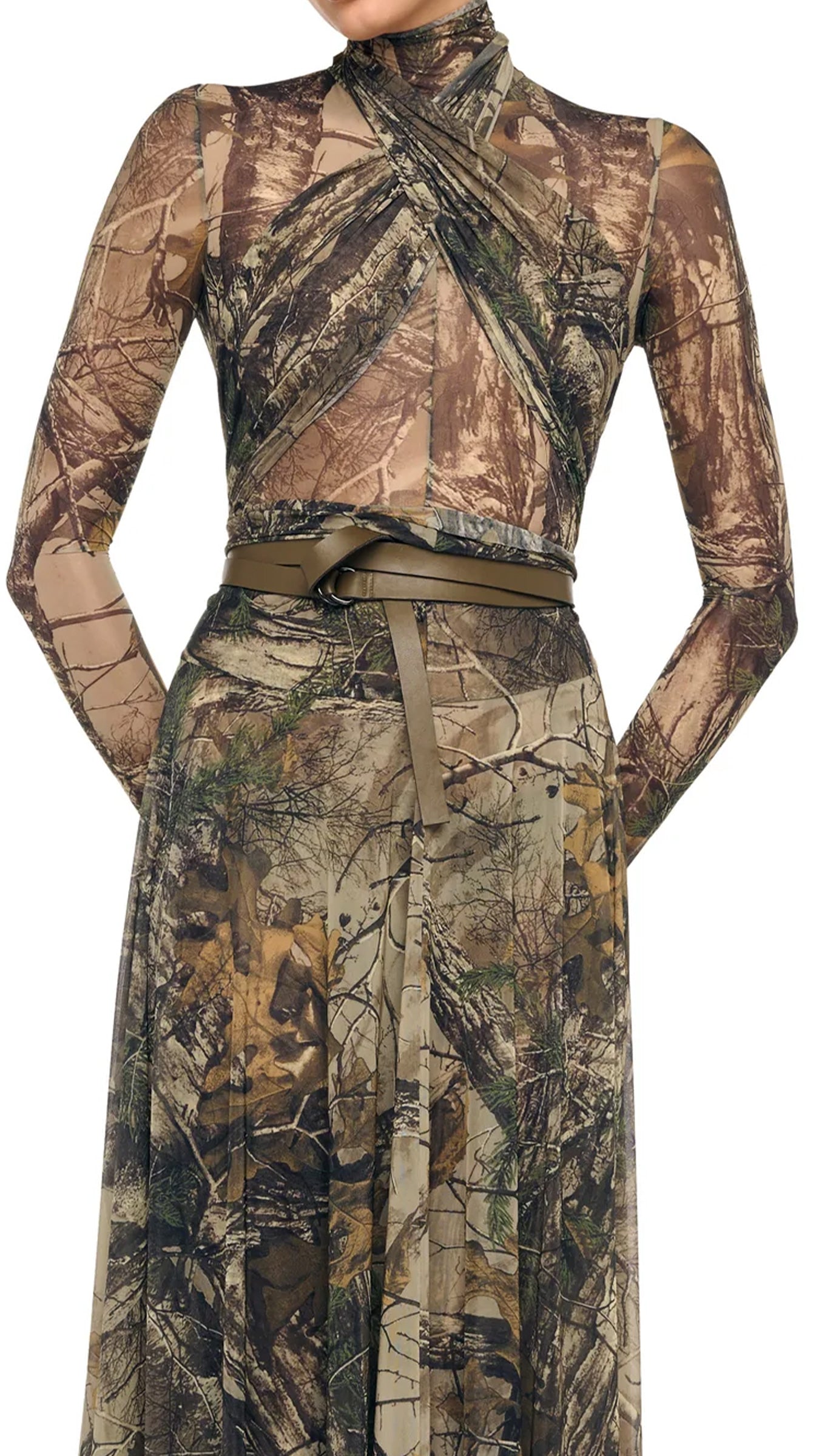 SKINNY BELT XL Bark | Norma Kamali Women