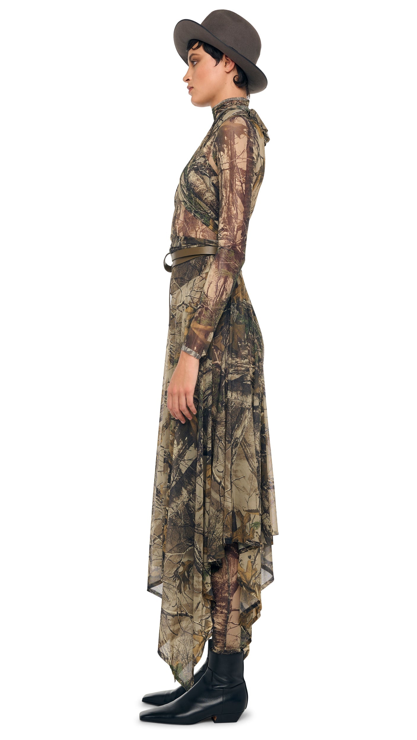 SKINNY BELT XL Bark | Norma Kamali Women