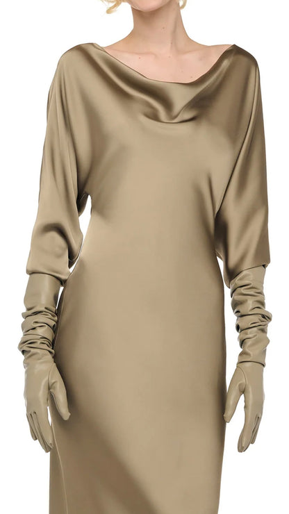 LONG GLOVES Elm | Norma Kamali Women