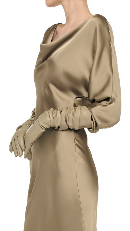 LONG GLOVES Elm | Norma Kamali Women