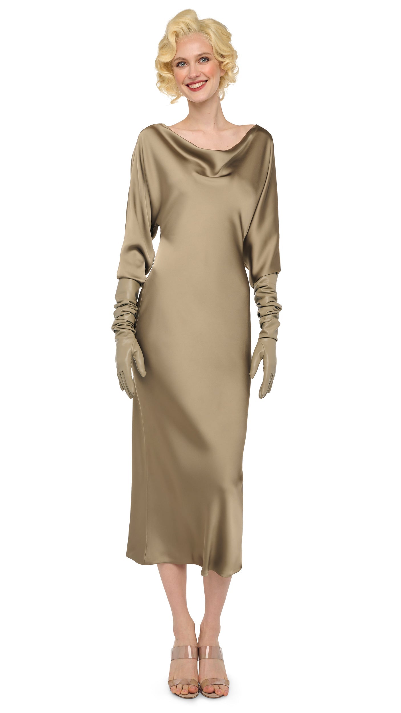 LONG GLOVES Elm | Norma Kamali Women