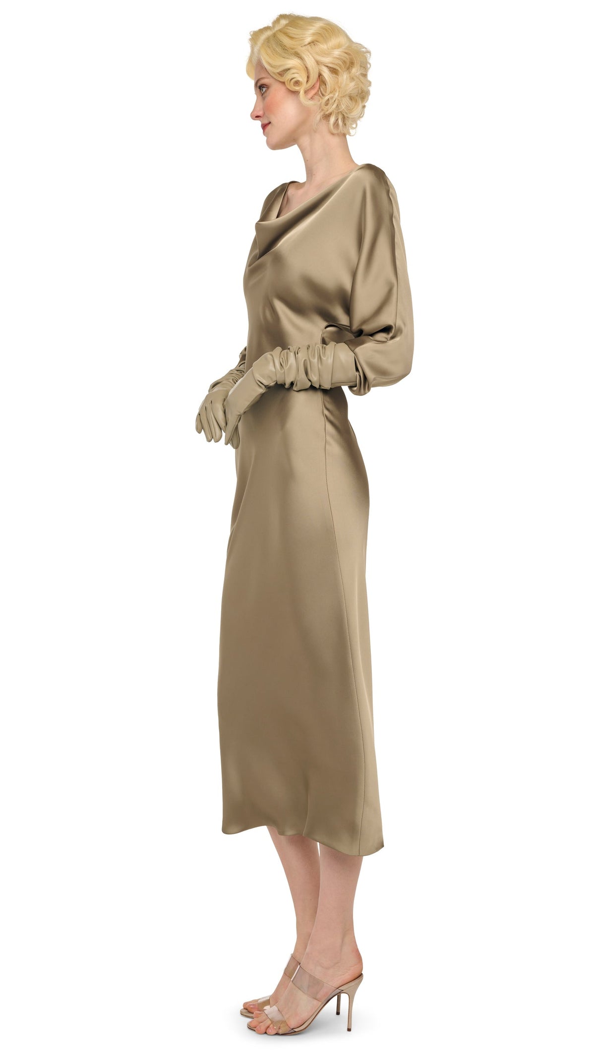 LONG GLOVES Elm | Norma Kamali Women