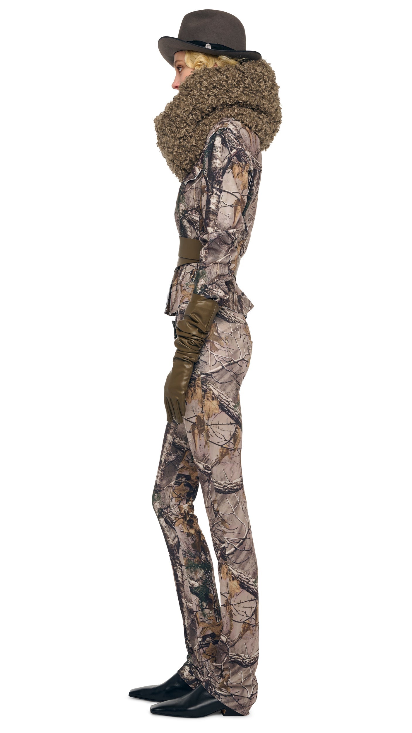 TUBE SCARF Bark | Norma Kamali Women