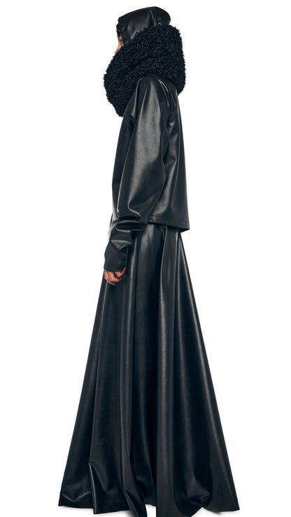 TUBE SCARF Black | Norma Kamali Women