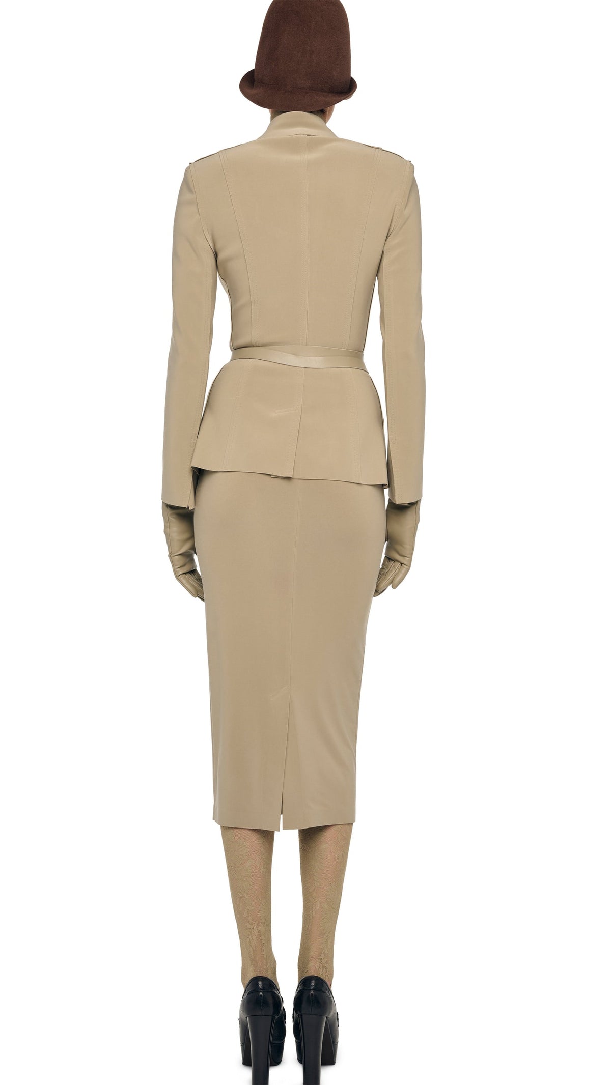 STRAIGHT SKIRT TO MIDCALF Elm | Norma Kamali Women