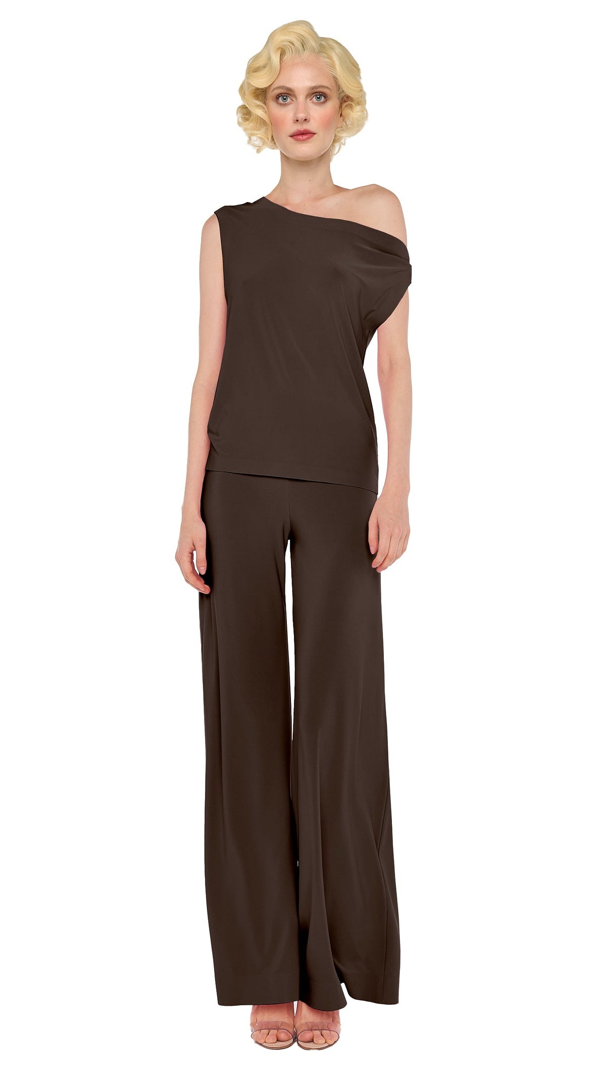 ELEPHANT PANT Bark | Norma Kamali Women