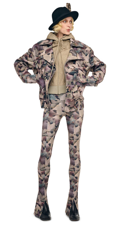 SPAT LEGGING Autumn Leaves | Norma Kamali Women