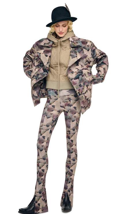 SPAT LEGGING Autumn Leaves | Norma Kamali Women