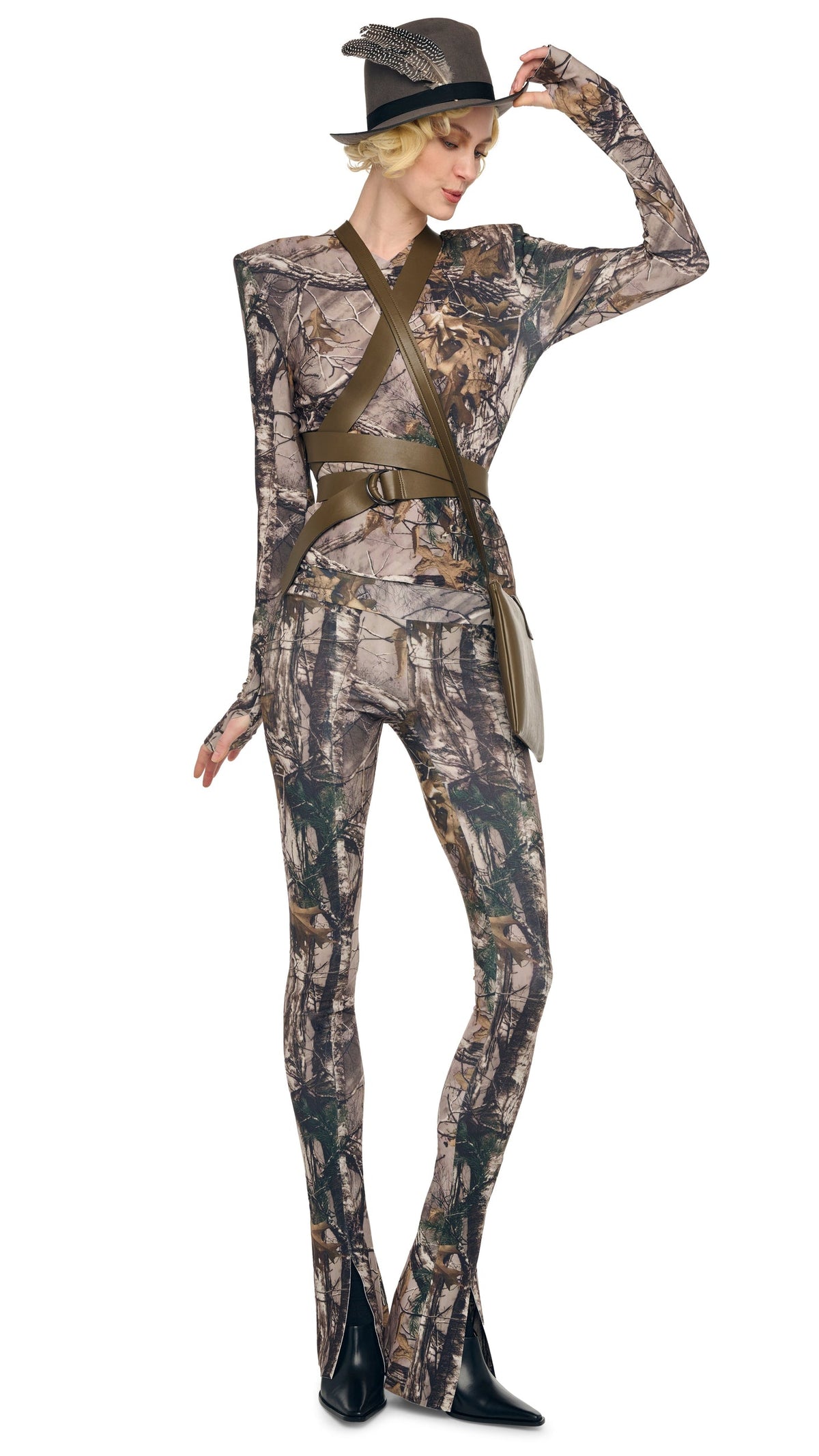 SPAT LEGGING Trees | Norma Kamali Women