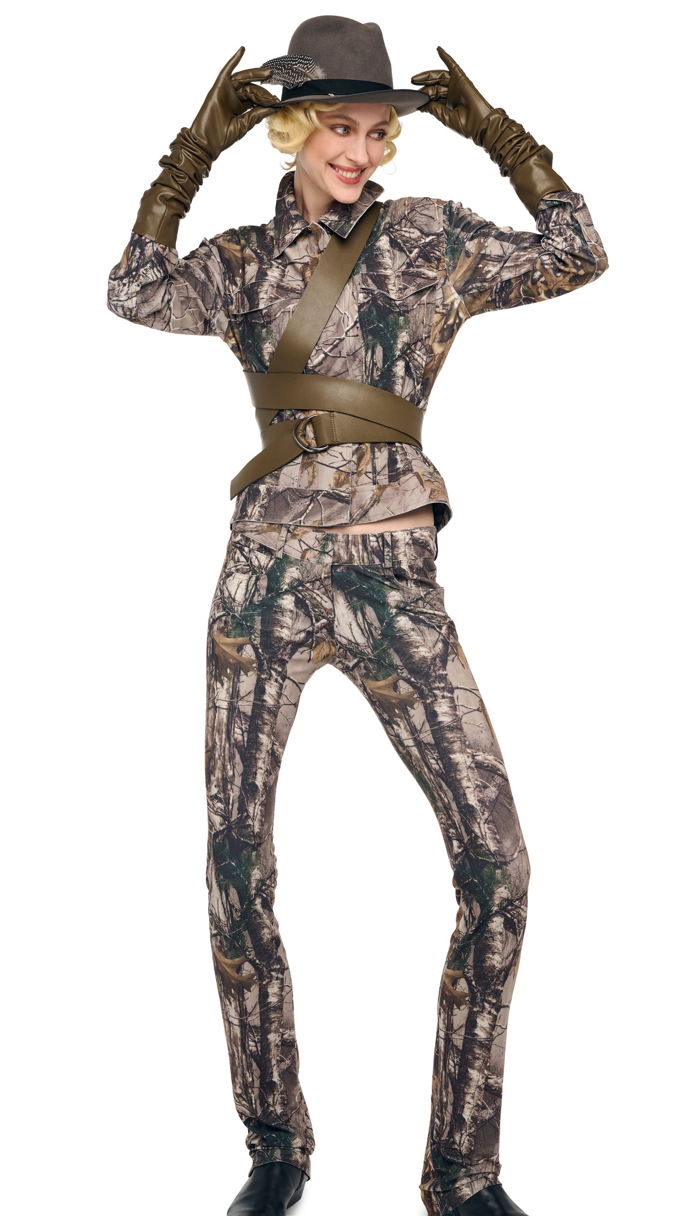 JEANS JACKET Trees | Norma Kamali Women