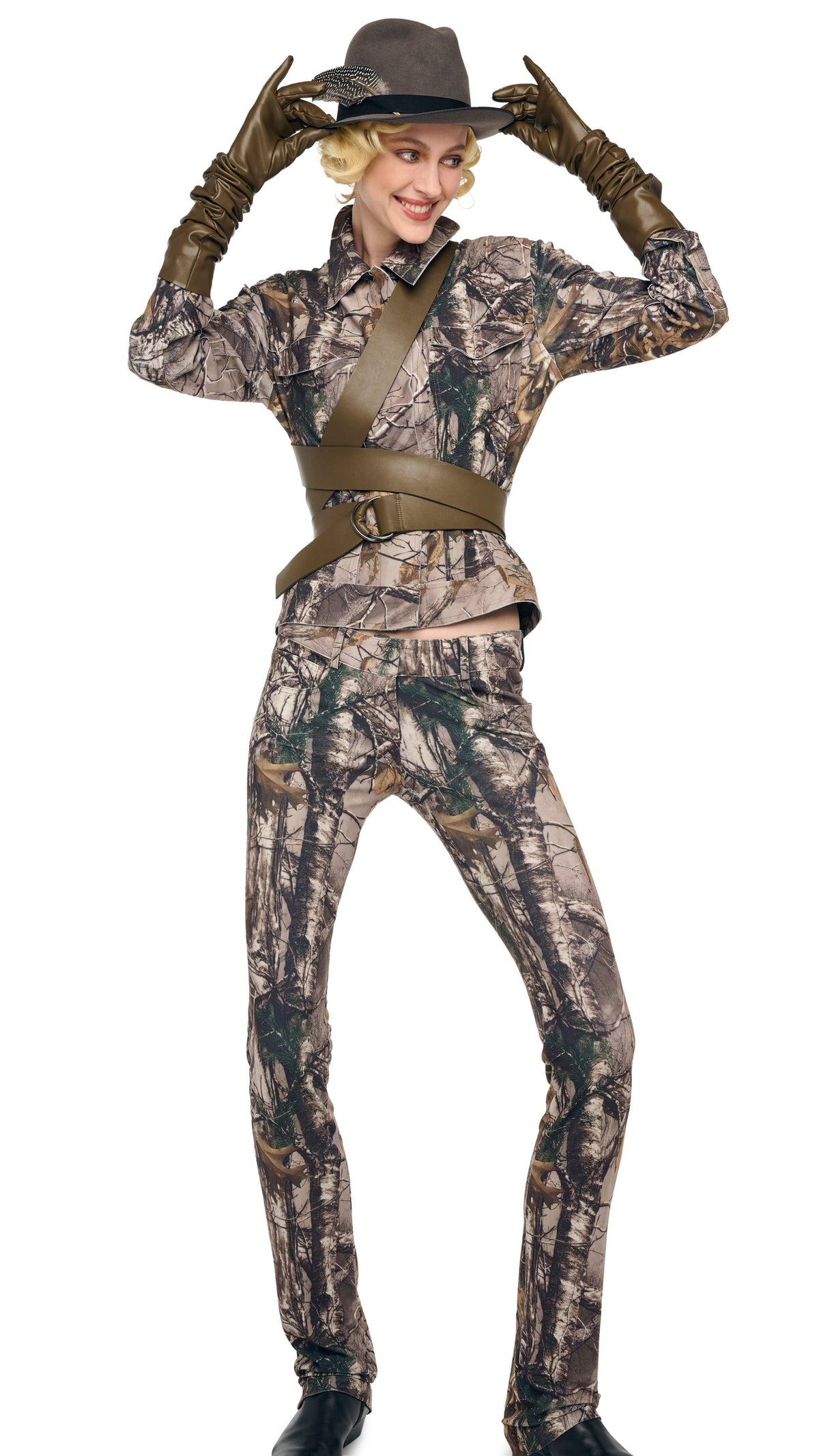 JEANS JACKET Trees | Norma Kamali Women