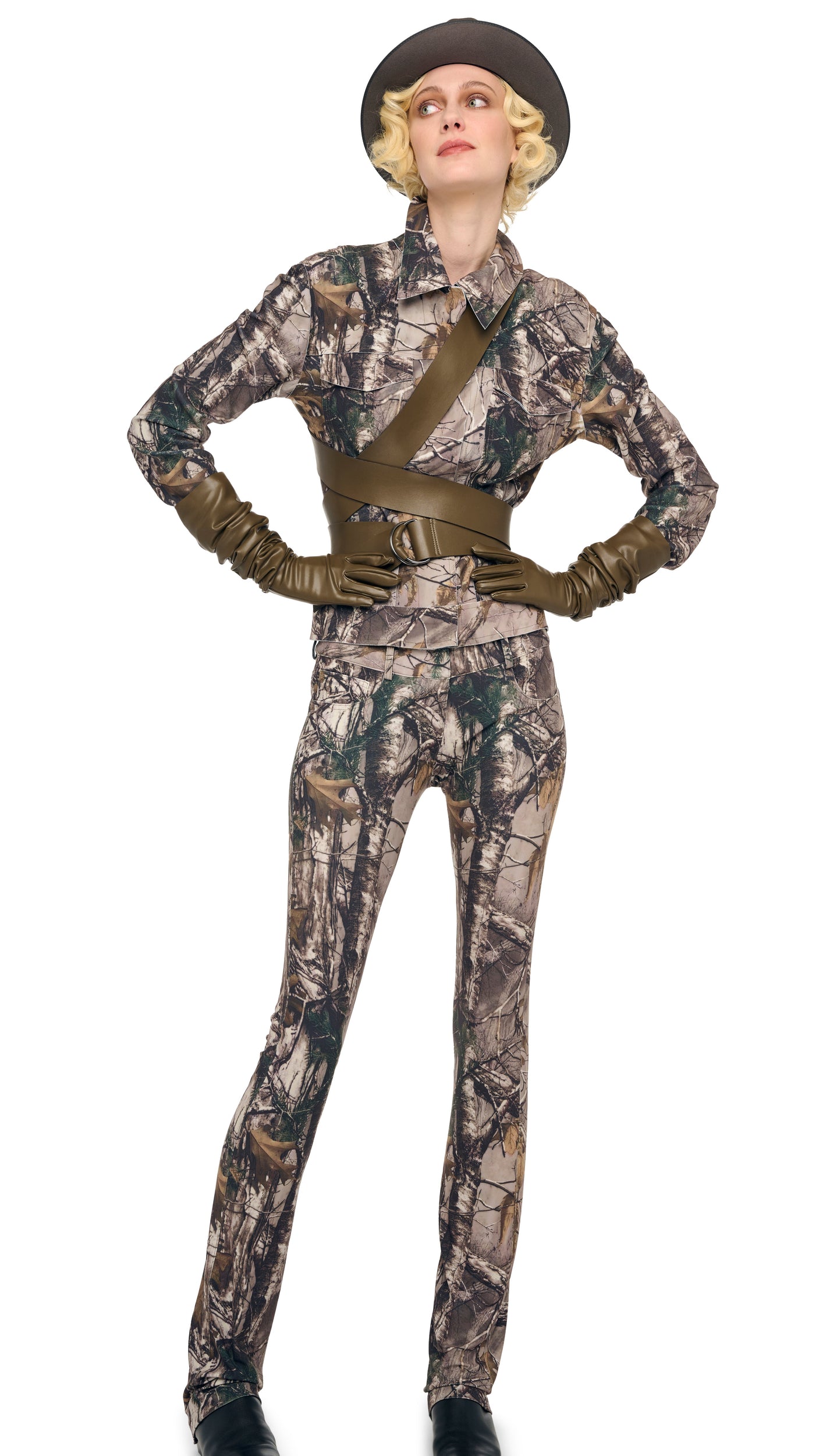 JEANS JACKET Trees | Norma Kamali Women