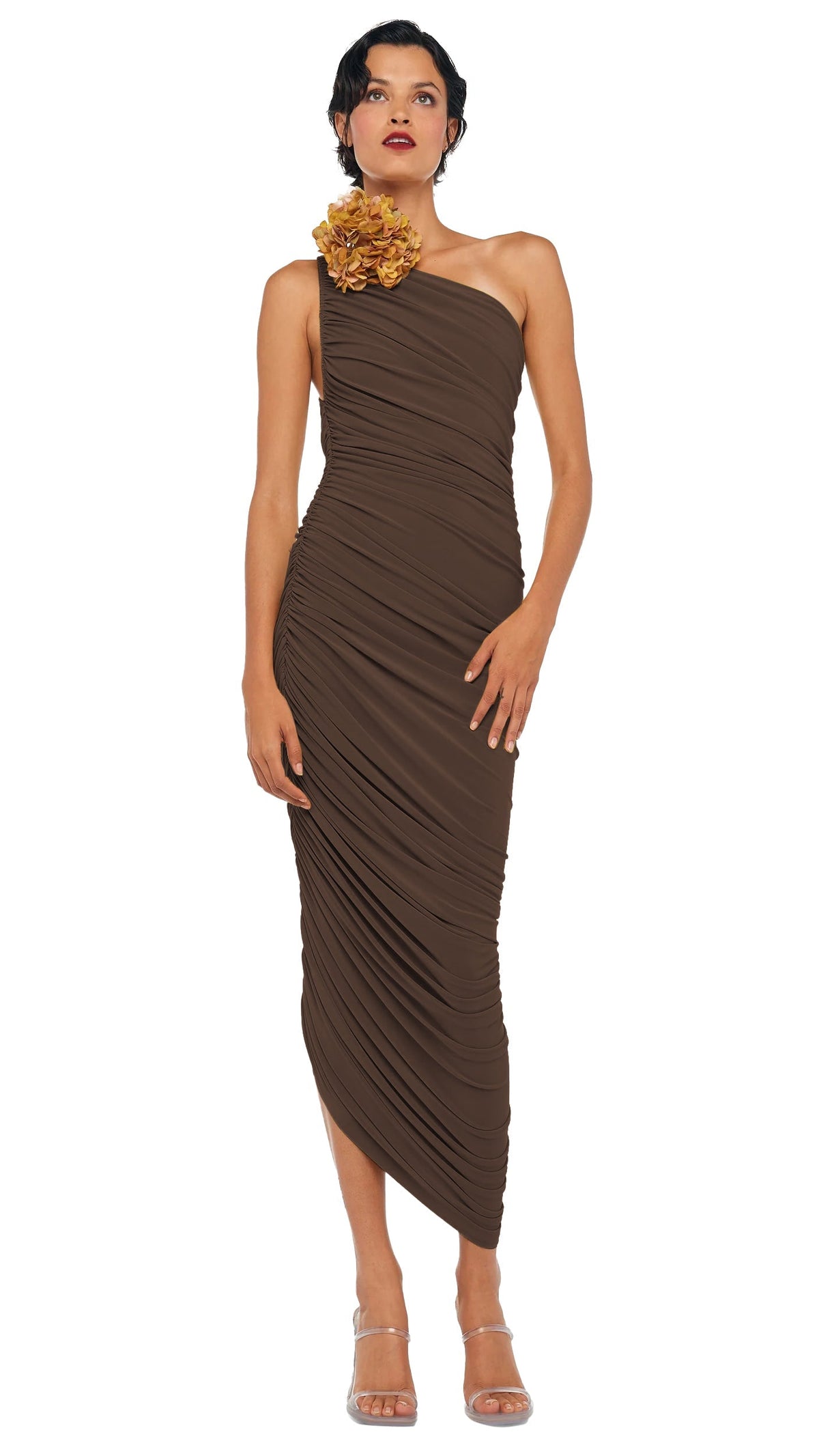 DIANA GOWN Bark | Norma Kamali Women
