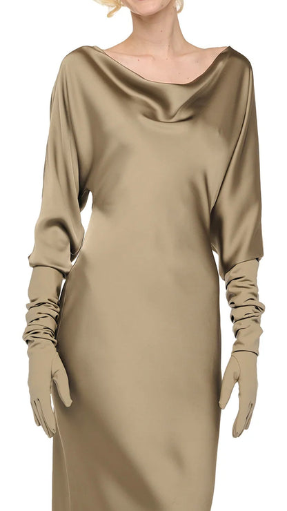 LONG GLOVES Elm | Norma Kamali Women