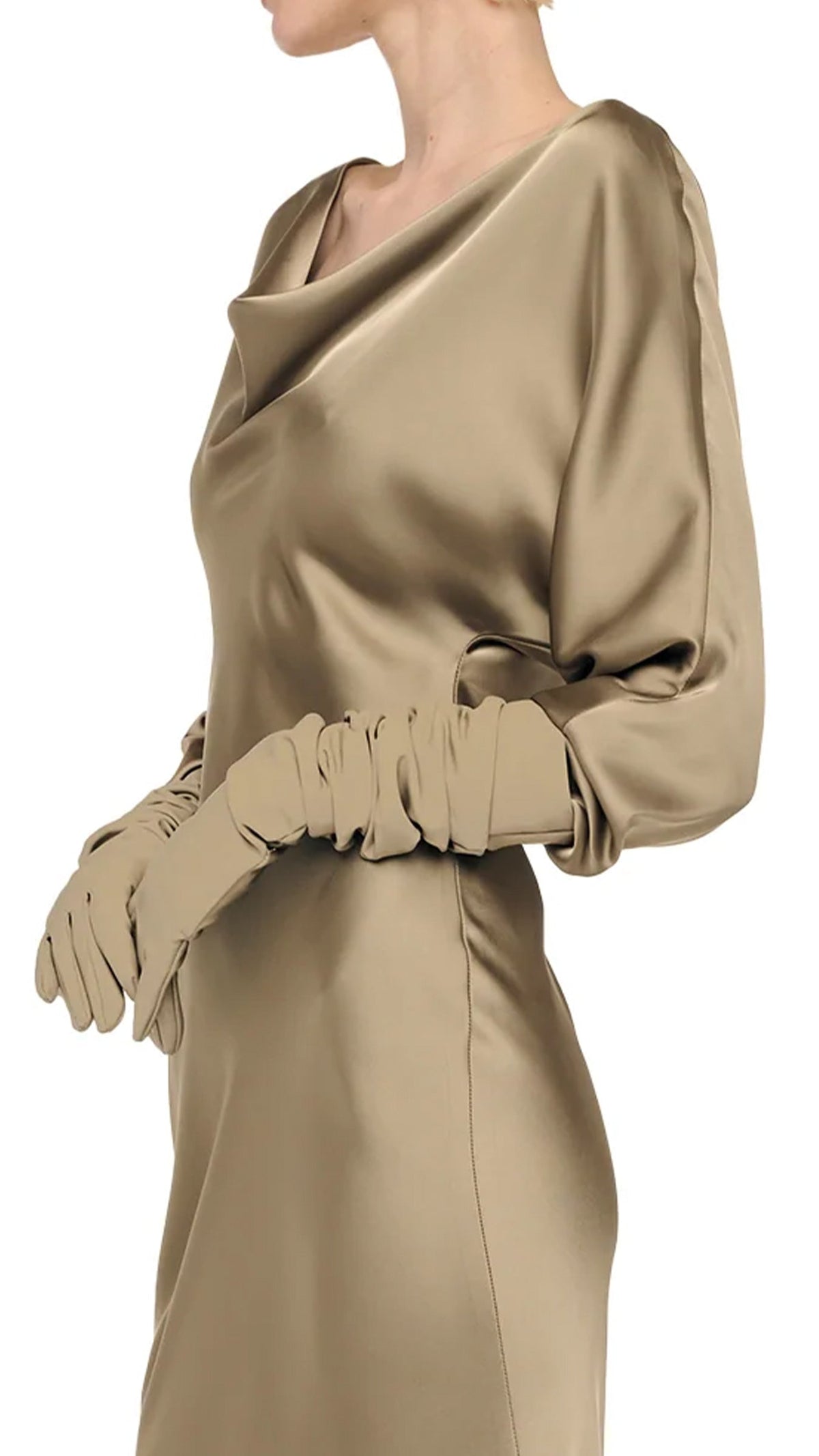 LONG GLOVES Elm | Norma Kamali Women